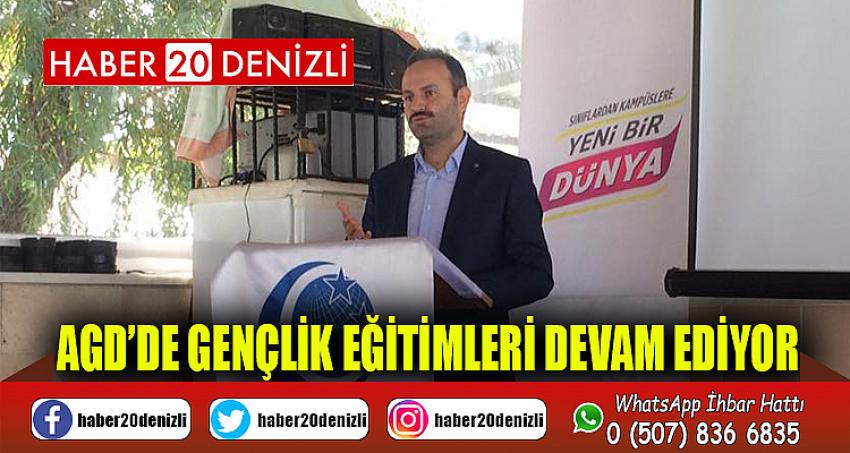 AGD’DE GENÇLİK EĞİTİMLERİ DEVAM EDİYOR