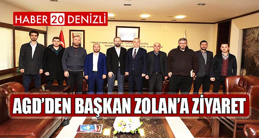 AGD’DEN BAŞKAN OSMAN ZOLAN’A ZİYARET