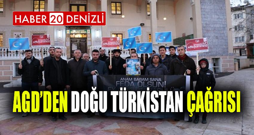 AGD’DEN DOĞU TÜRKİSTAN ÇAĞRISI