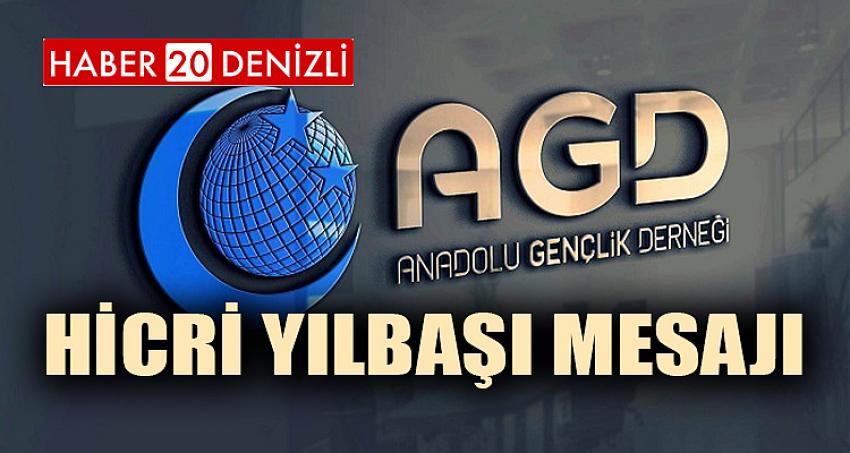 AGD’DEN HİCRİ YILBAŞI MESAJI