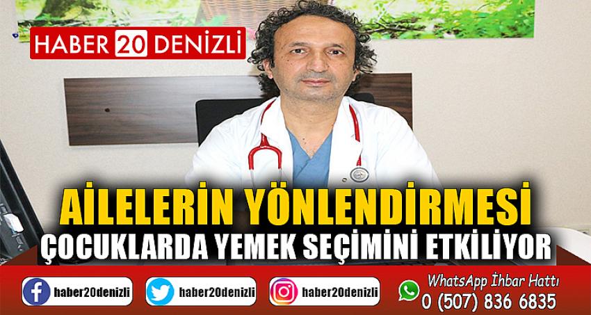 Ailelerin yönlendirmesi çocuklarda yemek seçimini etkiliyor