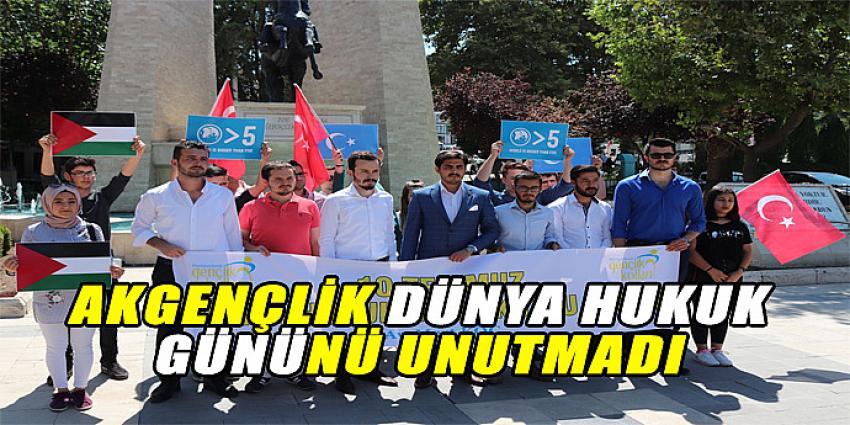 AKGENÇLİK DÜNYA HUKUK GÜNÜNÜ UNUTMADI