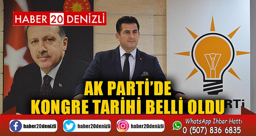 AK Parti’de kongre tarihi belli oldu