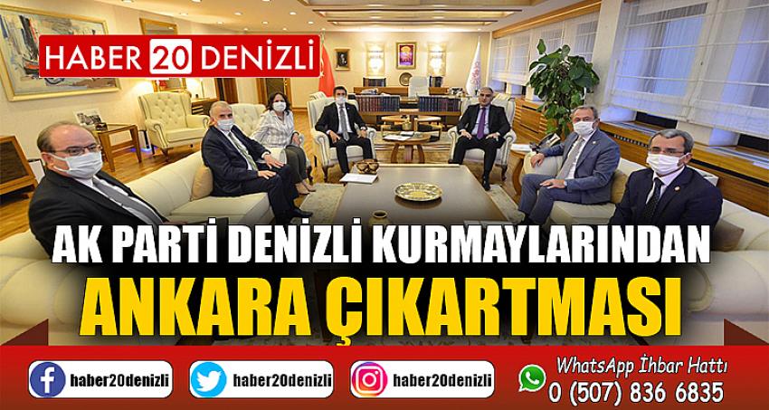 AK Parti Denizli Kurmaylarından Ankara Çıkartması