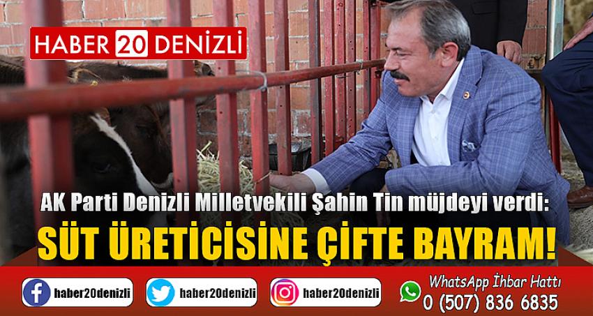 SÜT ÜRETİCİSİNE ÇİFTE BAYRAM!