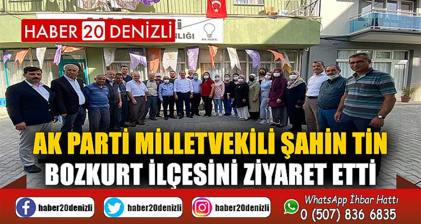 AK Parti Milletvekili Şahin Tin, Bozkurt İlçesini ziyaret etti