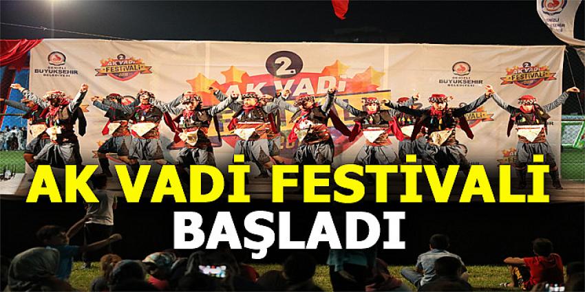 AK VADİ FESTİVALİ BAŞLADI