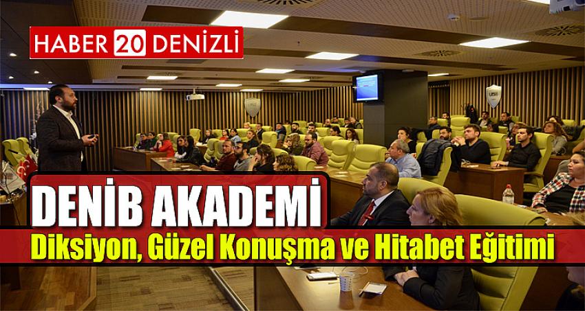 DENİB AKADEMİ Diksiyon, Güzel Konuşma ve Hitabet Eğitimi