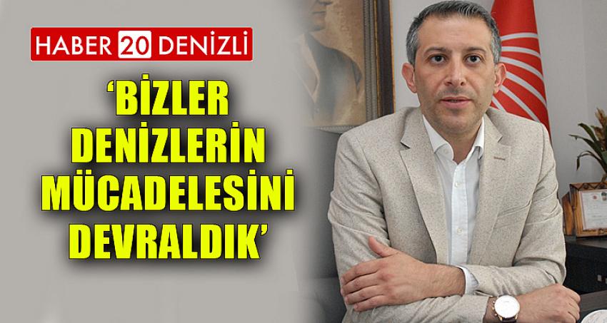 Akbaba, ''Bizler Denizlerin Mücadelesini Devraldık''