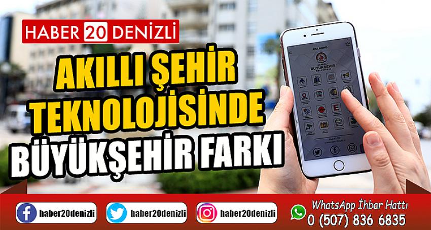 Akıllı şehir teknolojisinde Büyükşehir farkı