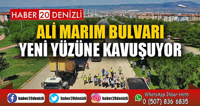 Ali Marım Bulvarı yeni yüzüne kavuşuyor