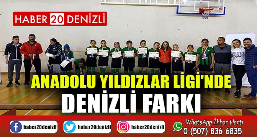 ANADOLU YILDIZLAR LİGİ'NDE DENİZLİ FARKI