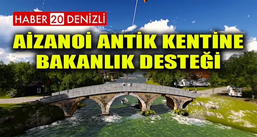 Aizanoi Antik Kentine Bakanlık Desteği