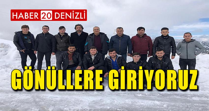 BAŞKAN ARSLAN, 'GÖNÜLLERE GİRİYORUZ'