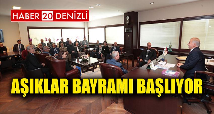 AŞIKLAR BAYRAMI BAŞLIYOR