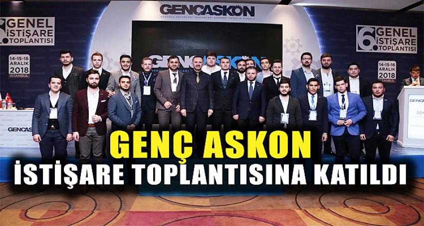 GENÇ ASKON İSTİŞARE TOPLANTISINA KATILDI