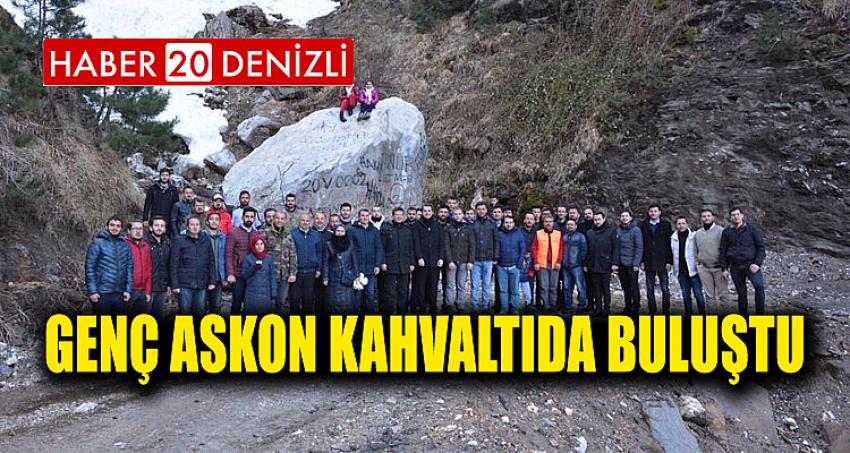 GENÇ ASKON KAHVALTIDA BULUŞTU