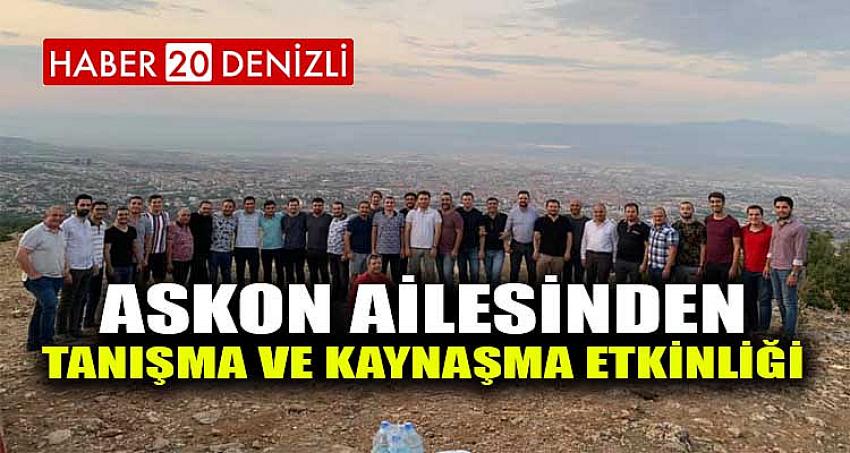 ASKON AİLESİNDEN TANIŞMA VE KAYNAŞMA ETKİNLİĞİ