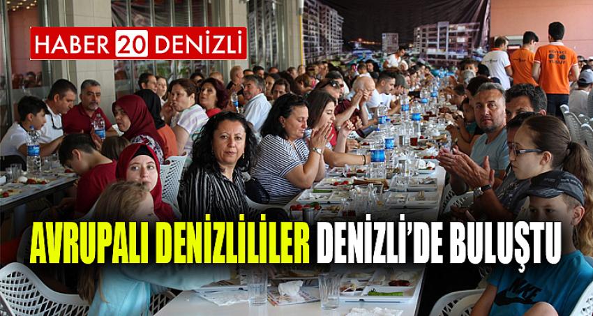 Avrupalı Denizlililer Denizli’de Buluştu