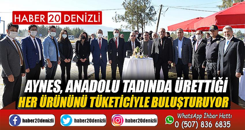 Aynes, Anadolu tadında ürettiği her ürününü tüketiciyle buluşturuyor