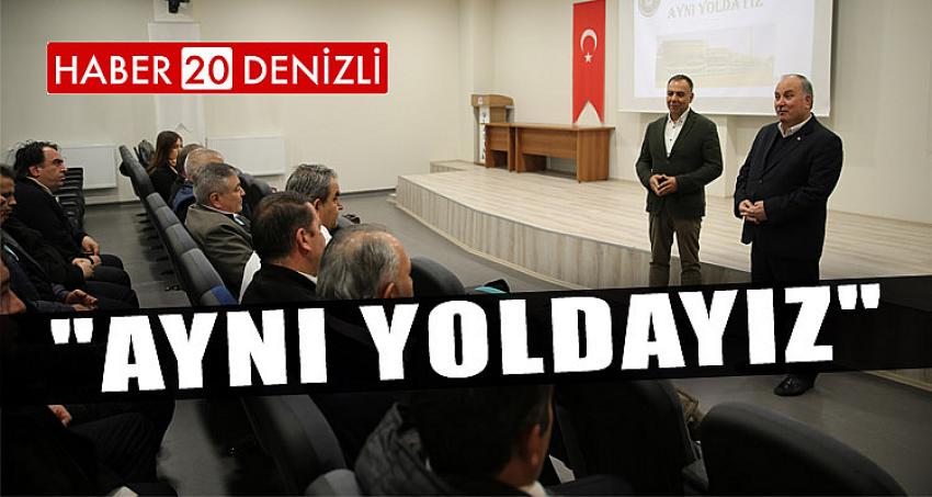 "Aynı Yoldayız" 