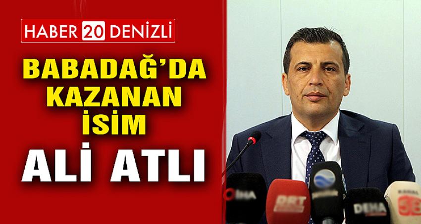 BABADAĞ'DA KAZANAN İSİM ALİ ATLI OLDU