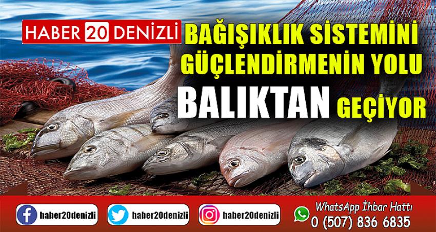 Bağışıklık sistemini güçlendirmenin yolu balıktan geçiyor