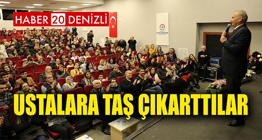 Ustalara Taş Çıkarttılar 