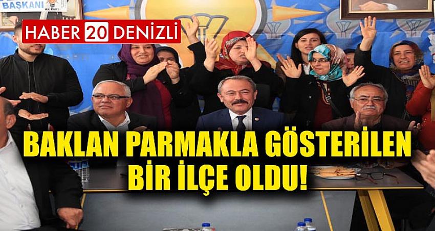 BAKLAN PARMAKLA GÖSTERİLEN BİR İLÇE OLDU!