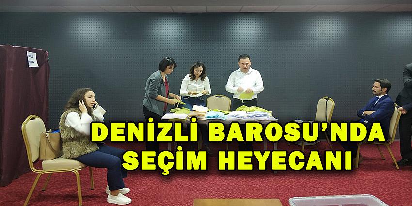 DENİZLİ BAROSU'NDA SEÇİM HEYECANI