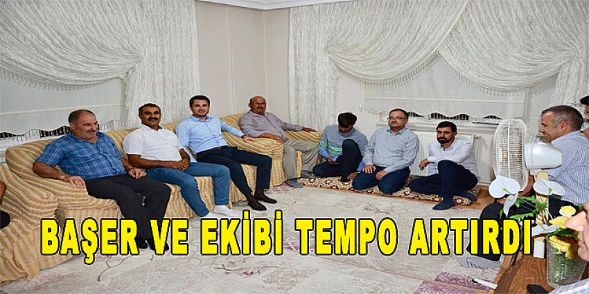 BAŞER VE EKİBİ TEMPO ARTIRDI