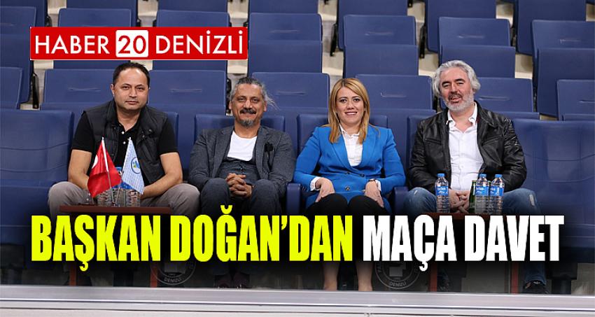 BAŞKAN DOĞAN’DAN MAÇA DAVET