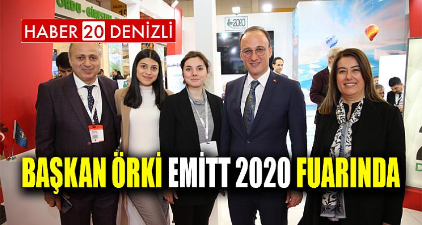 BAŞKAN ÖRKİ EMİTT 2020 FUARINDA