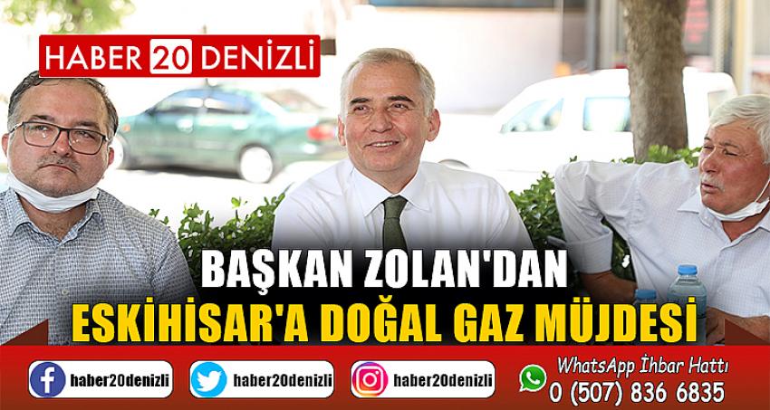 Başkan Zolan'dan Eskihisar'a doğal gaz müjdesi