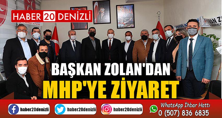 Başkan Zolan'dan MHP'ye ziyaret