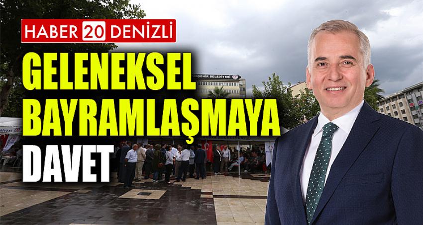 Geleneksel bayramlaşmaya davet