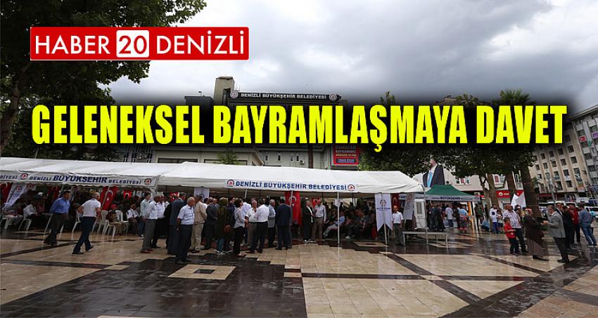 Geleneksel bayramlaşmaya davet