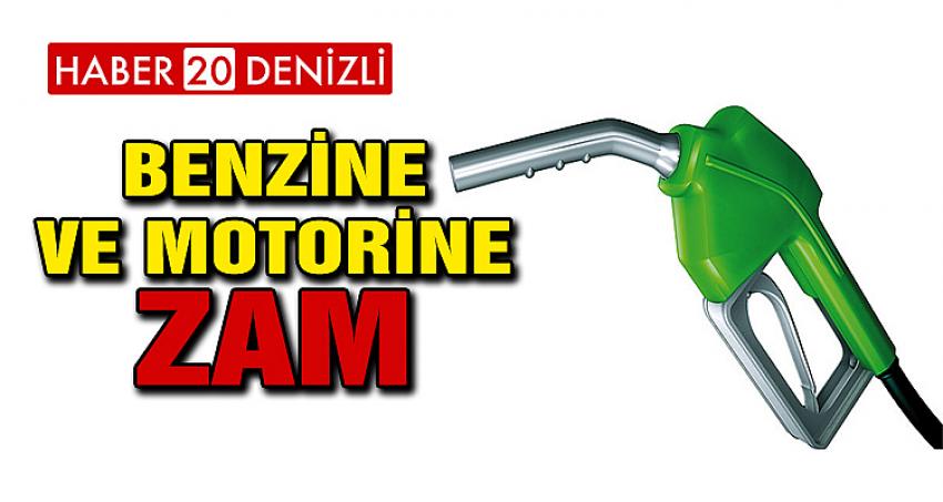 Benzin ve Motorine Zam !