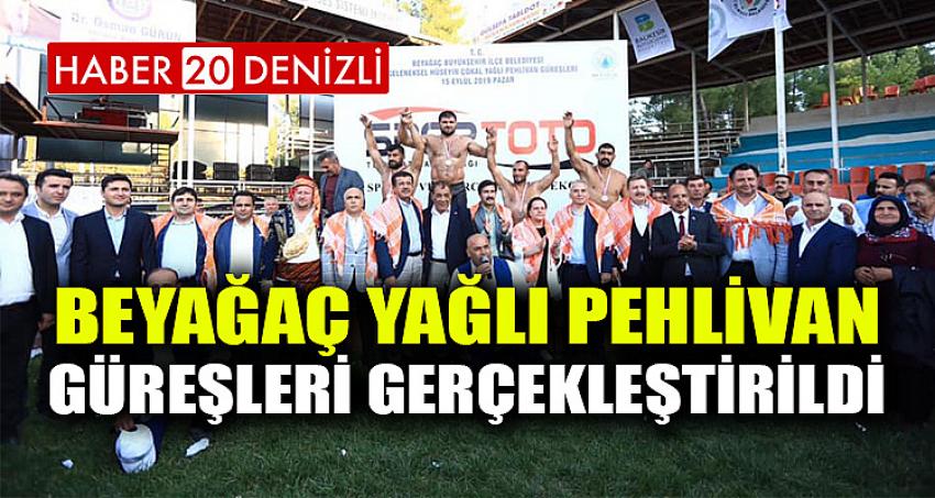 Beyağaç Pehlivan Güreşleri Gerçekleştirildi