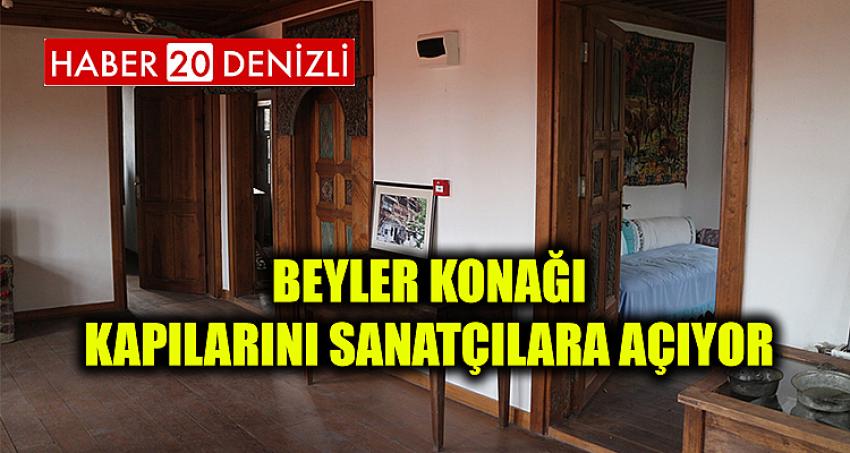 Beyler Konağı Kapılarını Sanatçılara Açıyor