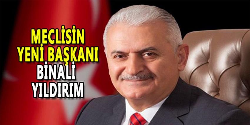 MECLİSİN YENİ BAŞKANI BİNALİ YILDIRIM