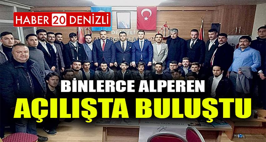 Binlerce Alperen Açılışta Buluştu