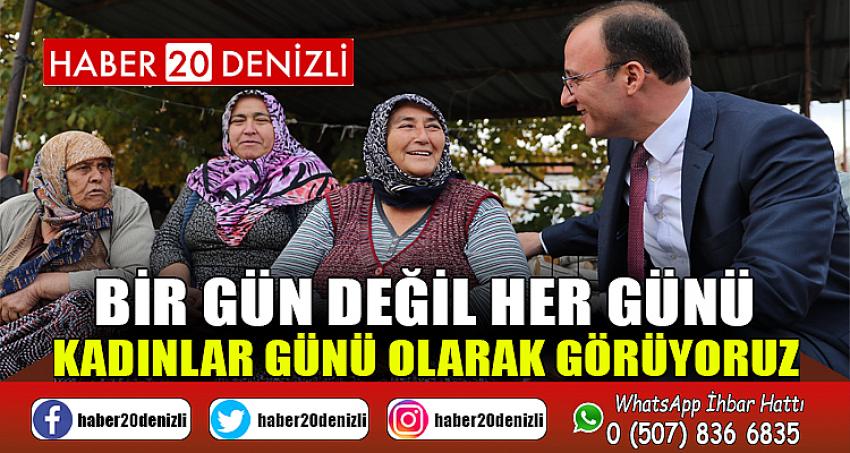 BAŞKAN ÖRKİ’DEN KADINLAR GÜNÜ MESAJI