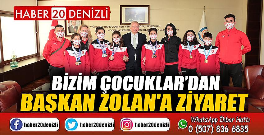 Bizim Çocuklar’dan Başkan Zolan'a ziyaret