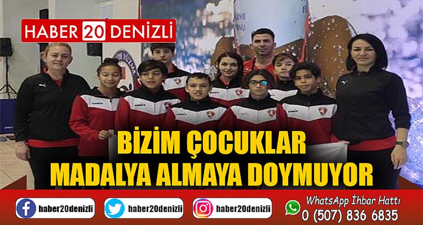 Bizim Çocuklar madalya almaya doymuyor