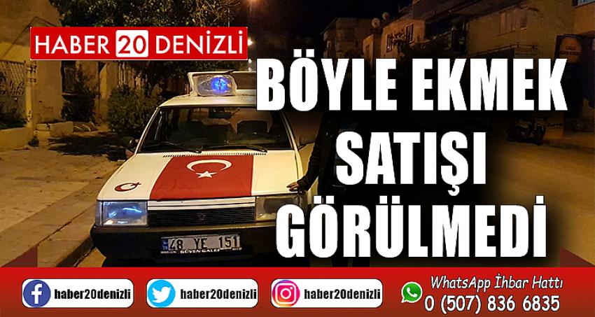 Böyle ekmek satışı görülmedi