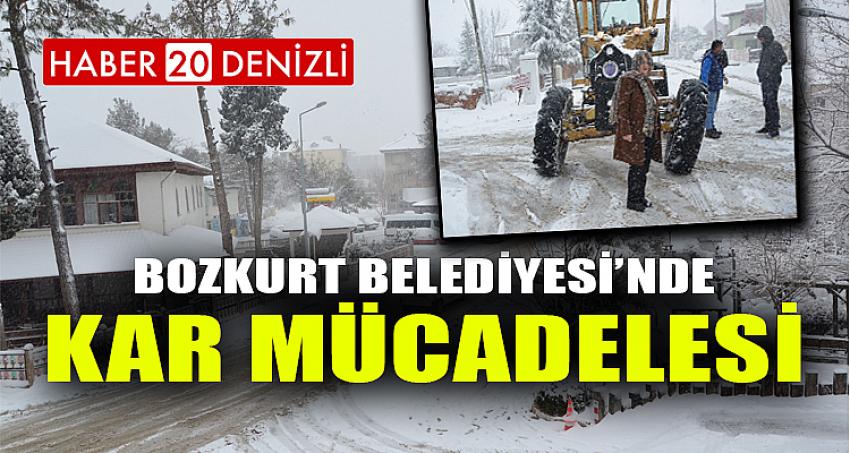 BOZKURT BELEDİYESİ’NDE KAR MÜCADELESİ