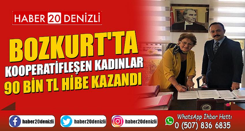 Bozkurt'ta kooperatifleşen kadınlar 90 bin TL hibe kazandı