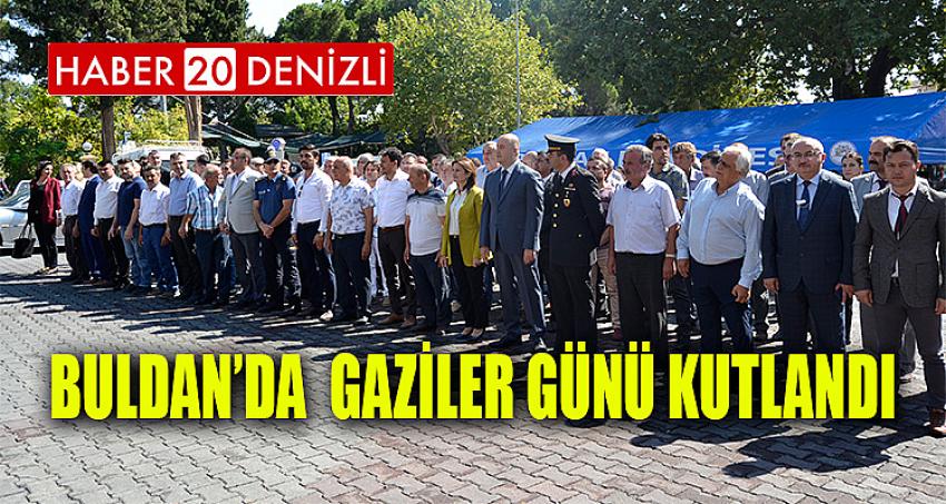 Buldan’da Gaziler Günü kutlandı 