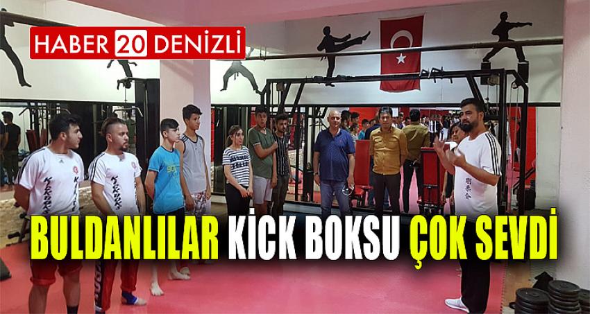 Buldanlılar Kick Boksu çok sevdi 